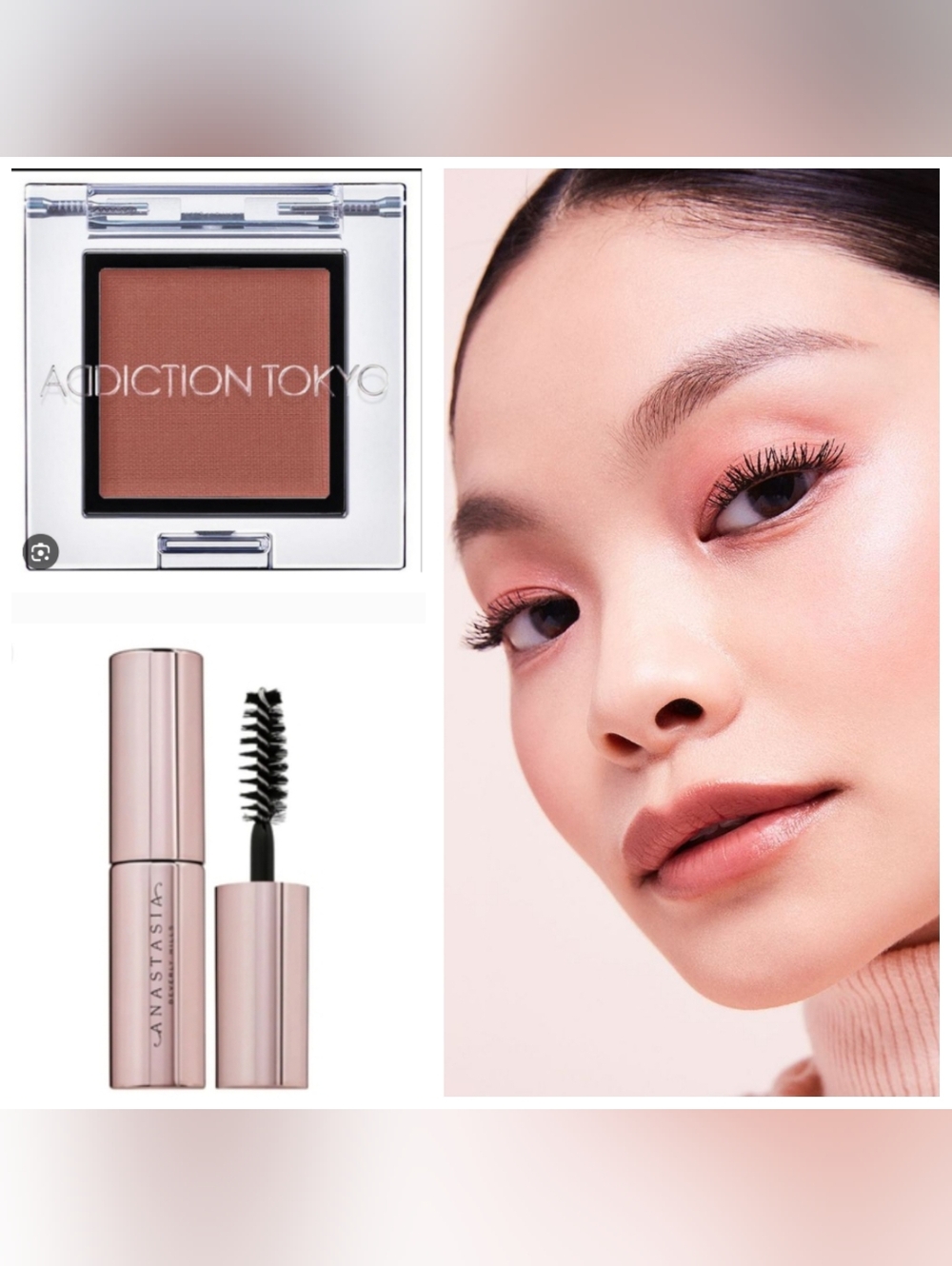 Addiction Tokyo Eyeshadow, Anastasia Beverly Hills Clear Brow Lot